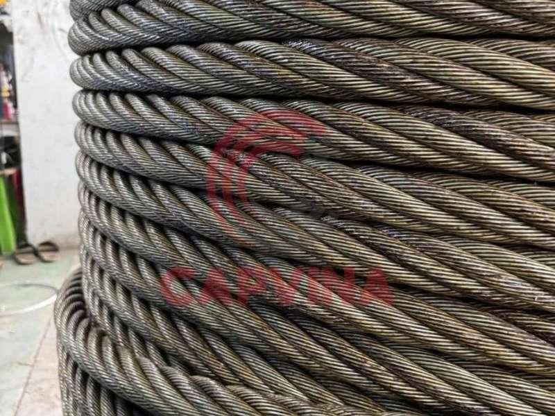 Cáp Thép Mạ Kẽm D42