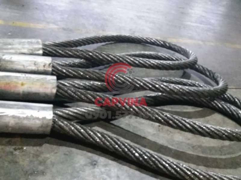 Dây cáp thép bấm chì