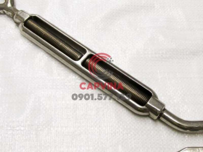 Tăng đơ inox 1 đầu móc 1 đầu tròn
