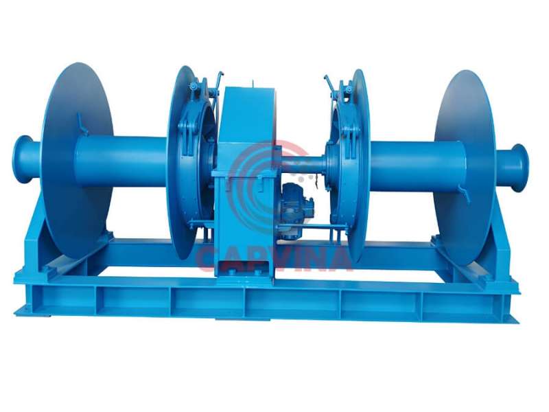 Tời Thủy Lực 2 Trống