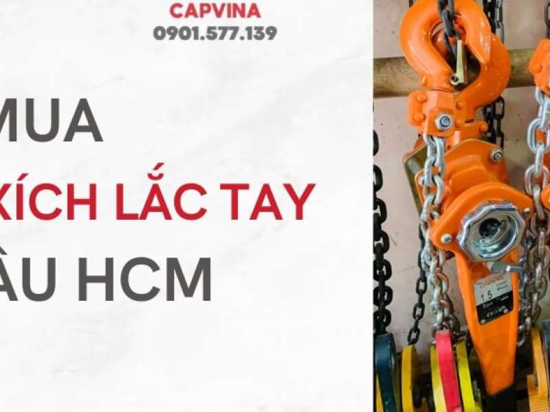 Mua Pa Lăng Xích Lắc Tay Ở Đâu HCM - Mới 100%, Giá Tốt