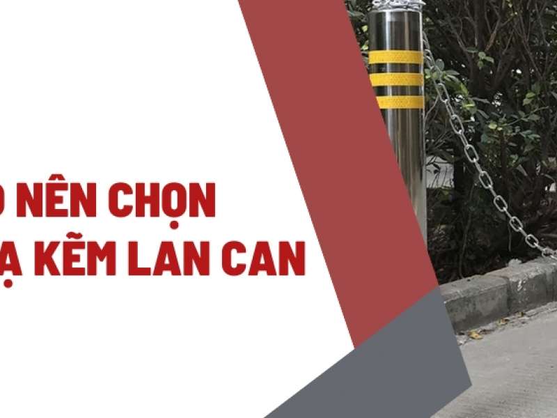 Tại sao nên chọn dây xích mạ kẽm lan can