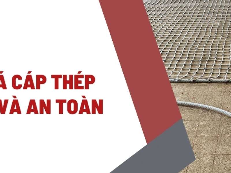 Rọ cẩu đá cáp thép - Bền chắc và an toàn