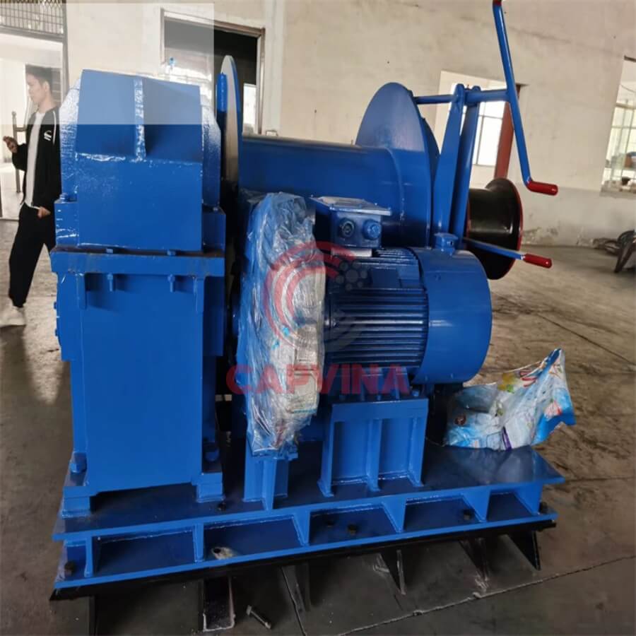 tời thủy lực 1 trống