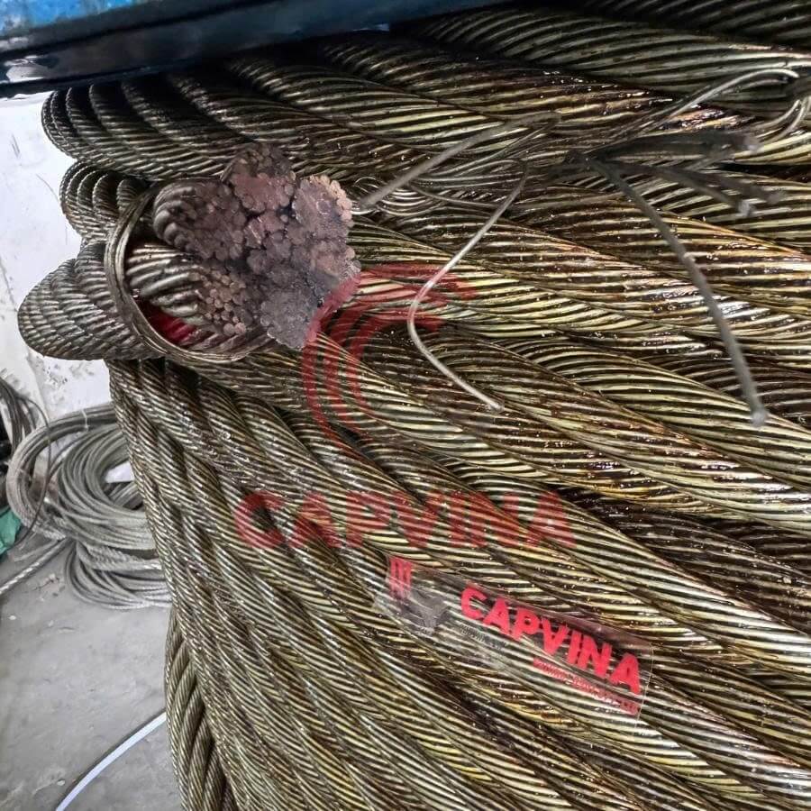 cáp thép mạ kẽm D42
