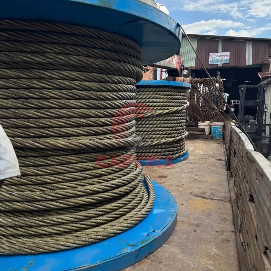 cáp thép mạ kẽm D42