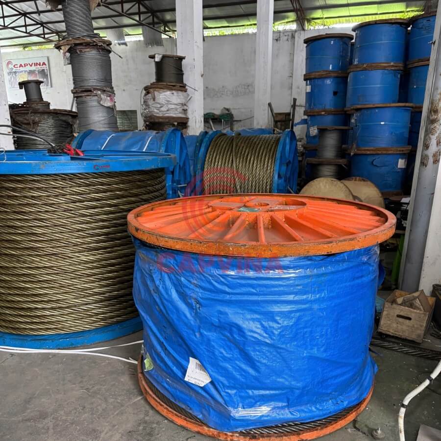 cáp thép mạ kẽm D42