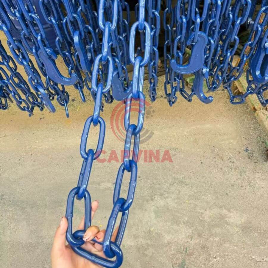 xích chằng hàng container