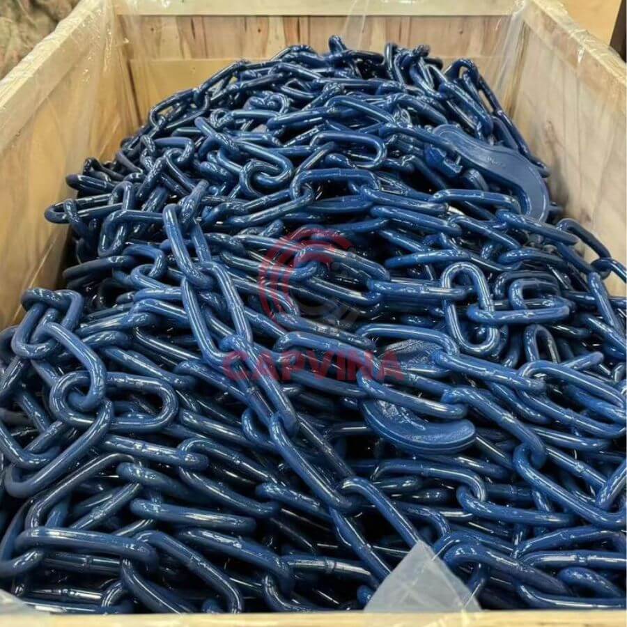 xích chằng hàng container