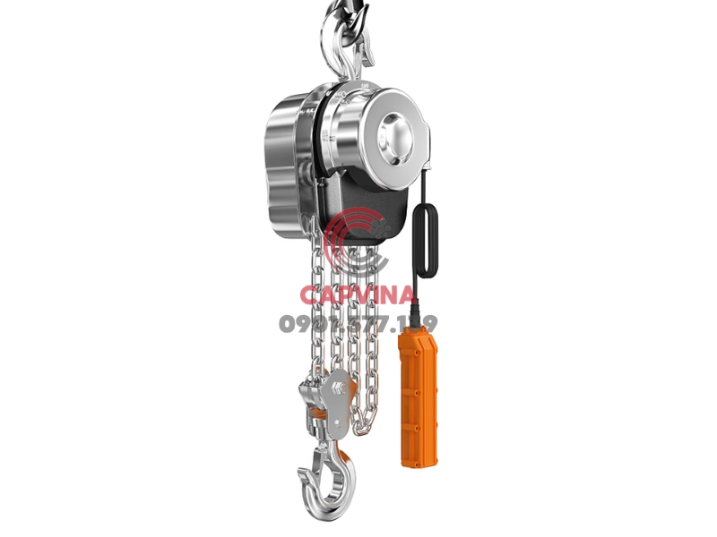 pa lăng xích điện inox