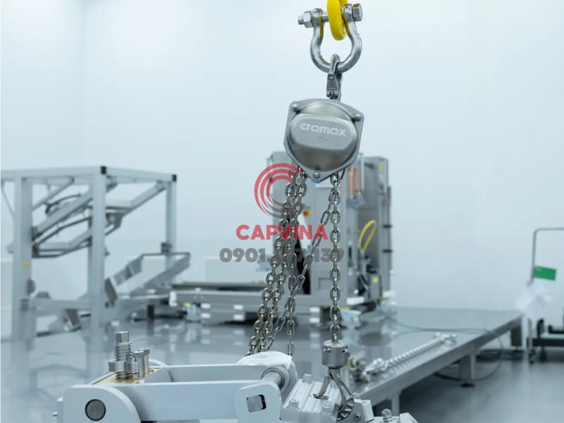 pa lăng xích inox