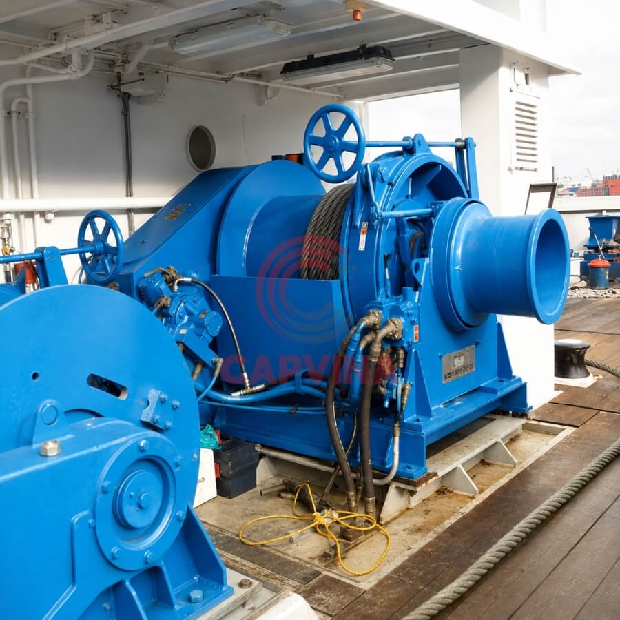 tời thủy lực 1 trống