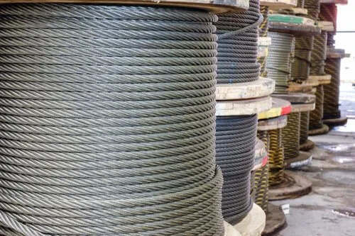 cáp thép mạ kẽm d6