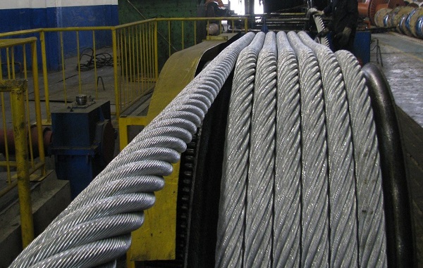 cáp tải thang máy phi 10