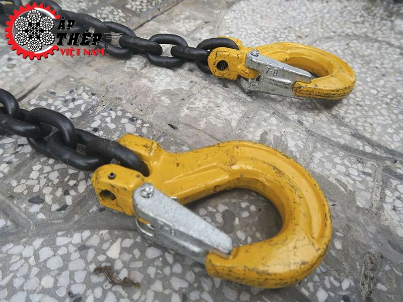 sling cáp thép kẹp chì