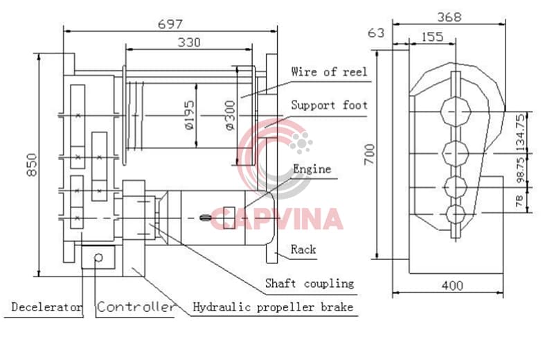 Cấu Tạo Của Tời Điện