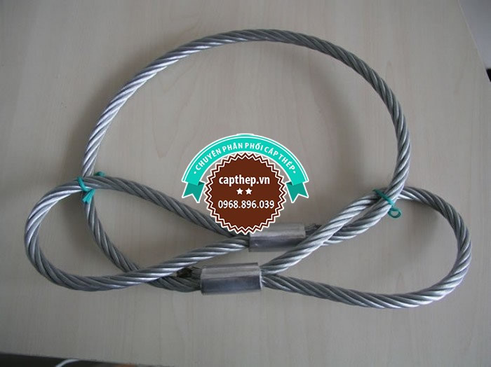 Sling cáp thép cẩu hàng