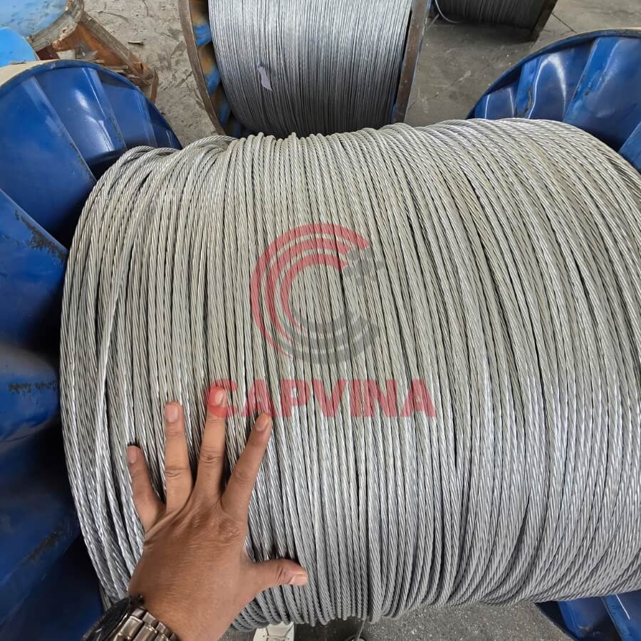 cáp neo trụ điện