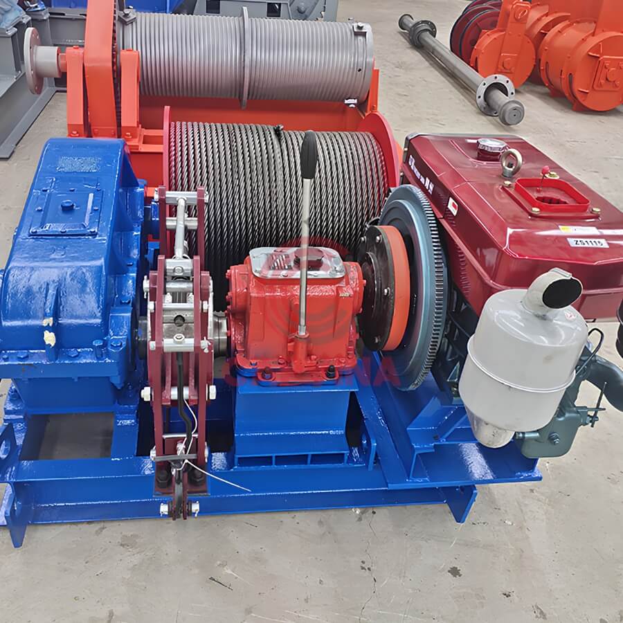 hệ thống tời neo biển