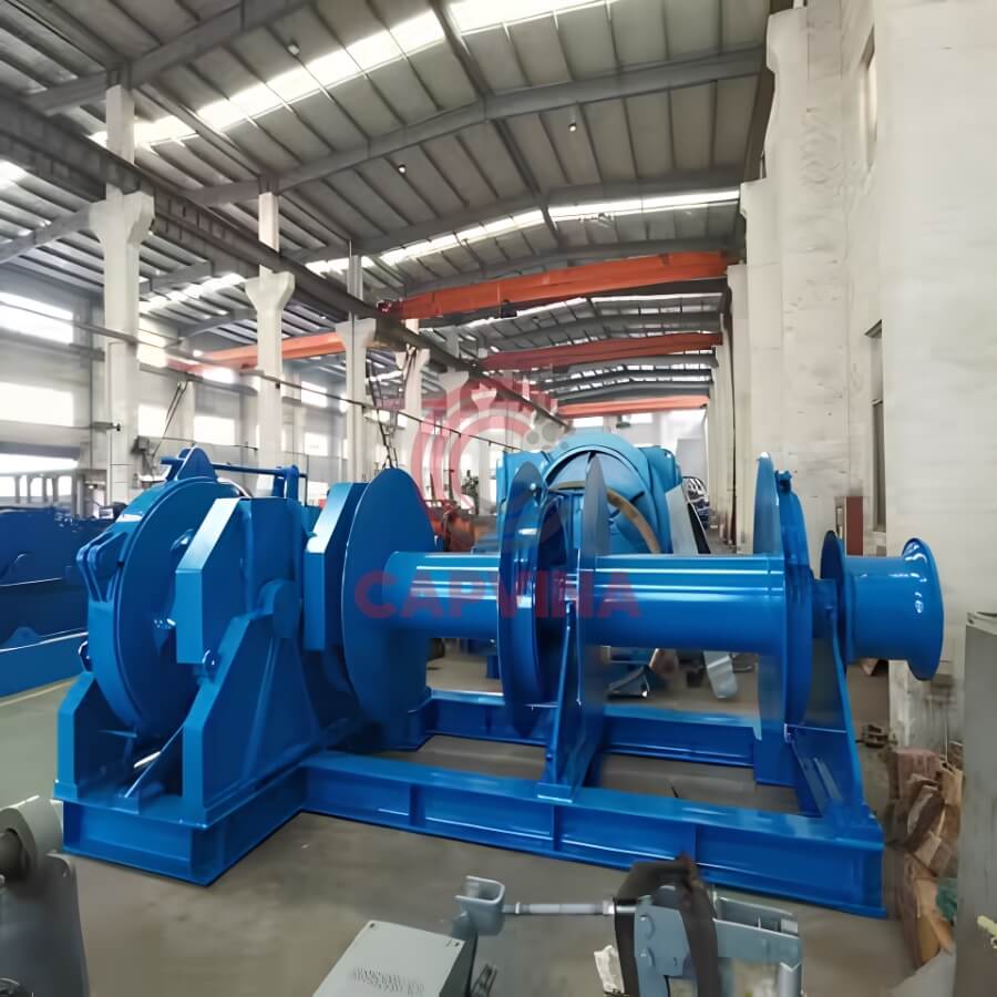 hệ thống tời neo biển