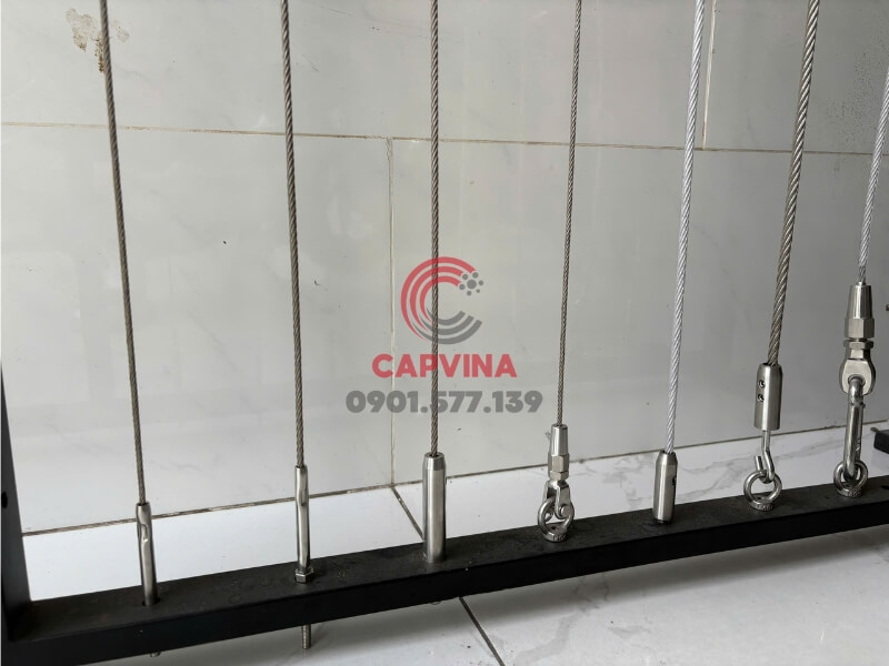 đầu cố định inox