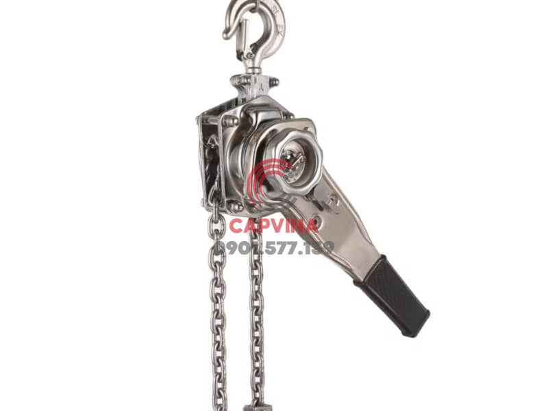 pa lăng xích lắc tay inox