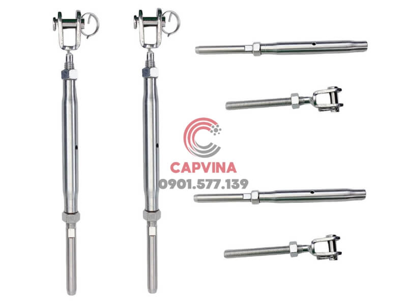 tăng đơ inox một đầu ma ní