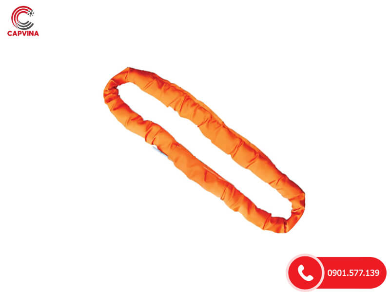 Dây cáp vải cẩu hàng tròn