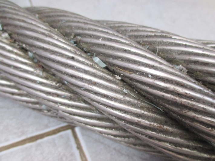 Cáp cẩu dầu chịu lực chống xoắn Cáp cẩu mạ dầu phi 57